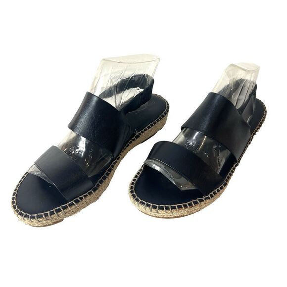 Cole Haan Pinch Grand.Os Womens 10B Comfort Casual Sandal Black Leather Open Toe - Picture 2 of 12